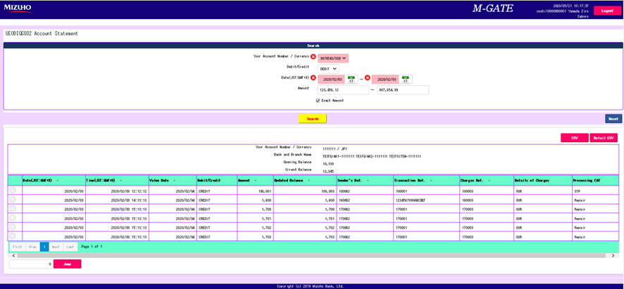 capture Mizuho M-GATE