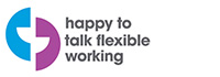 Happy to Talk Flexible Working Logo