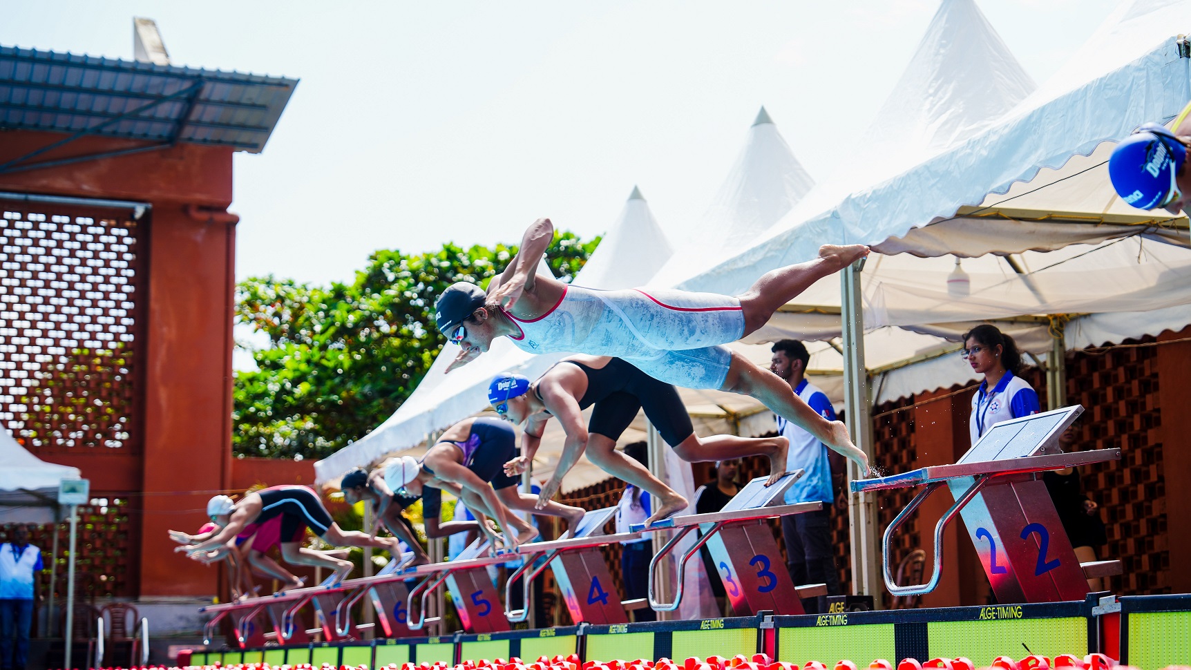 Supporting swimmers on the path to podium image
